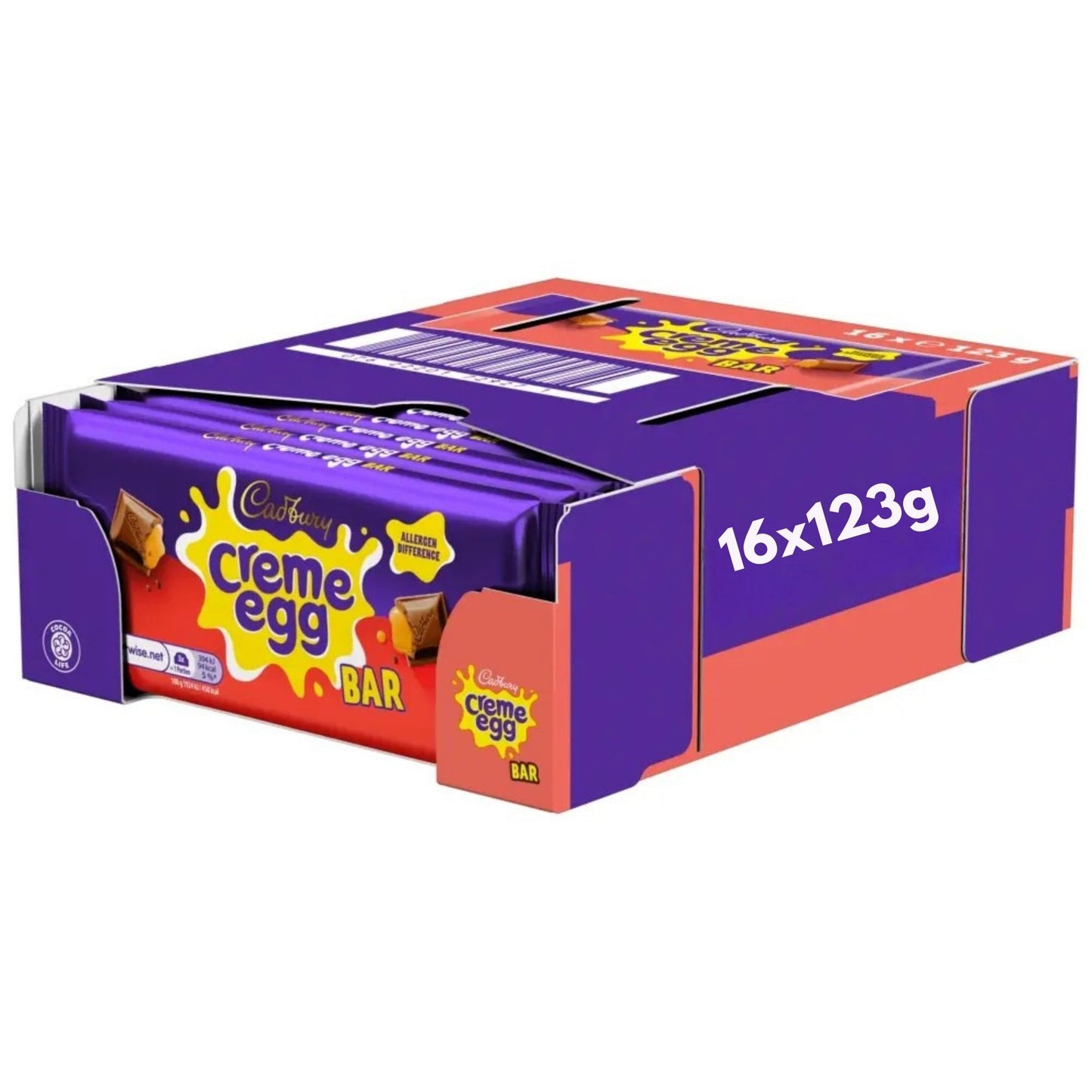 Cadbury Creme Egg 123g Milk Chocolate Bar Bulk Multipack