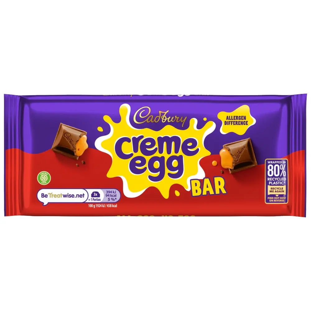 Smooth Cadbury milk chocolate bar with gooey fondant centre