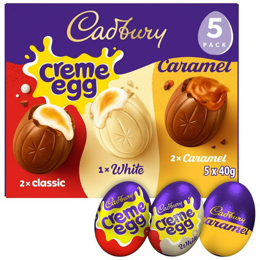 Cadbury Creme Egg mixed chocolate multipack 5 x 40g