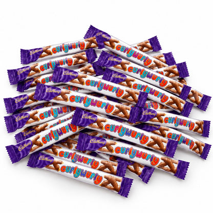 Cadbury Curly Wurly Chocolate Bars 24 x 21.5g