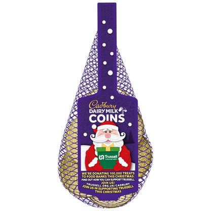 Individually wrapped Cadbury Dairy Milk chocolate coins 24-pack