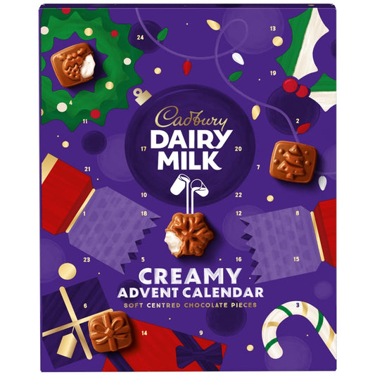 Cadbury Dairy Milk Creamy Advent Calendar 170g pack