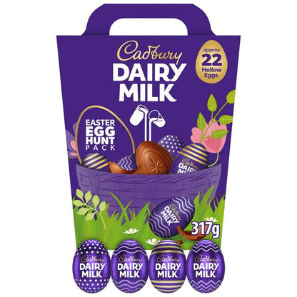 Cadbury Dairy Milk 317g Easter egg hunt chocolate pack
