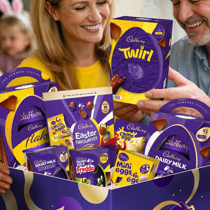 Cadbury Easter Favourites Pouch and Creme Egg Mixed Box included