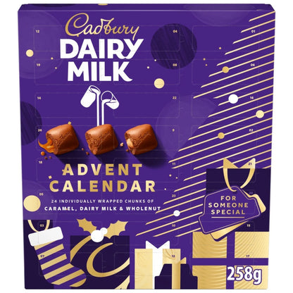 Cadbury Dairy Milk Mixed Chunk Advent Calendar 258g