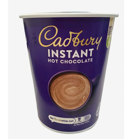 Cadbury Hot Chocolate 12oz foil sealed cups, pack of 10, Nescafe & Go compatible