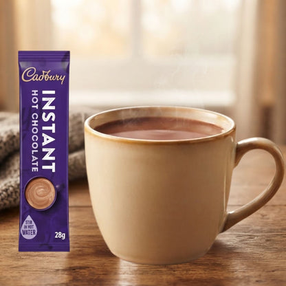 Cadbury instant cocoa drink sachets