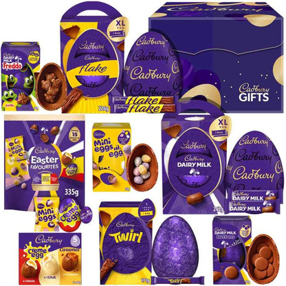 Cadbury Easter Favourites Pouch and Creme Egg Mixed Box included