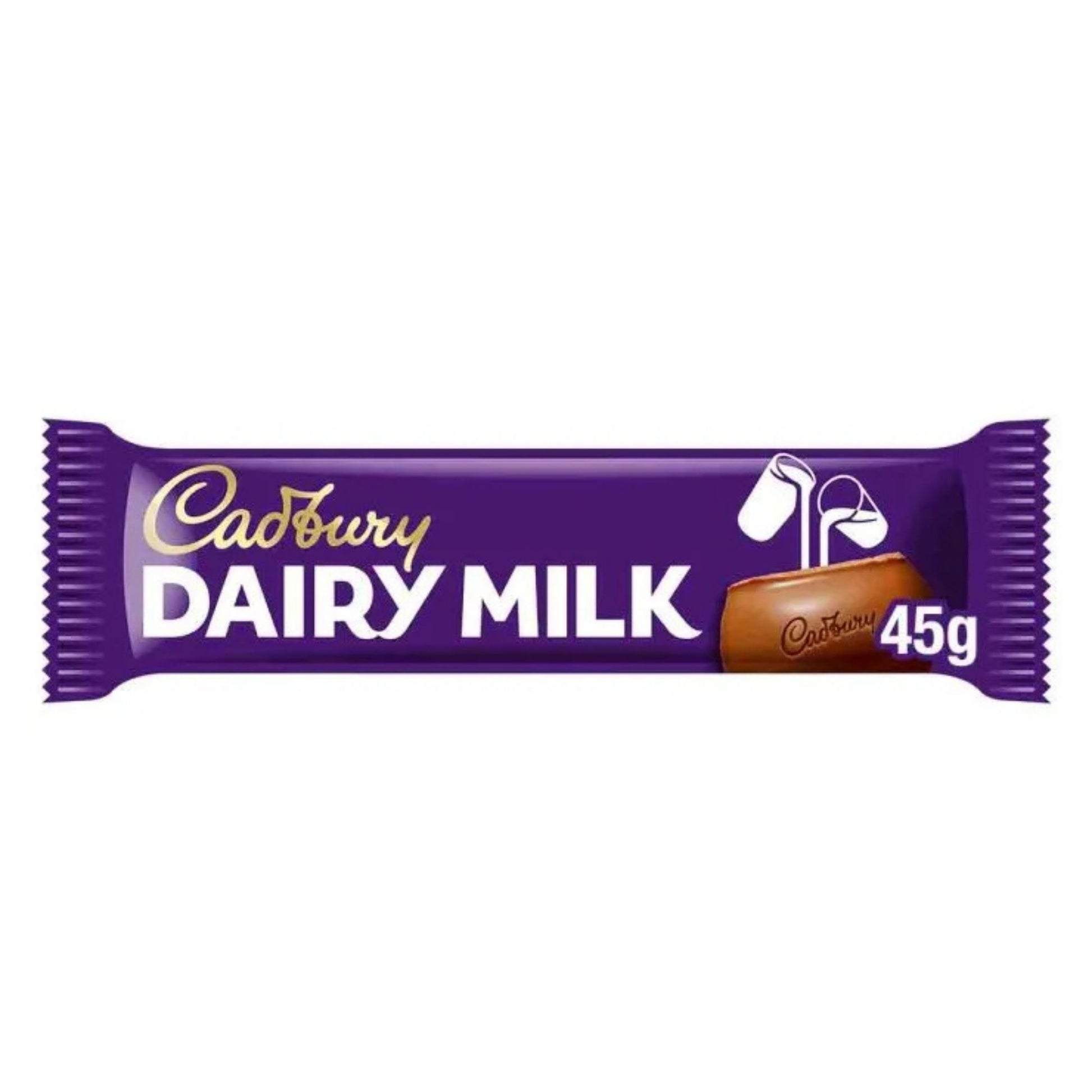 Classic creamy milk chocolate bars individually wrapped