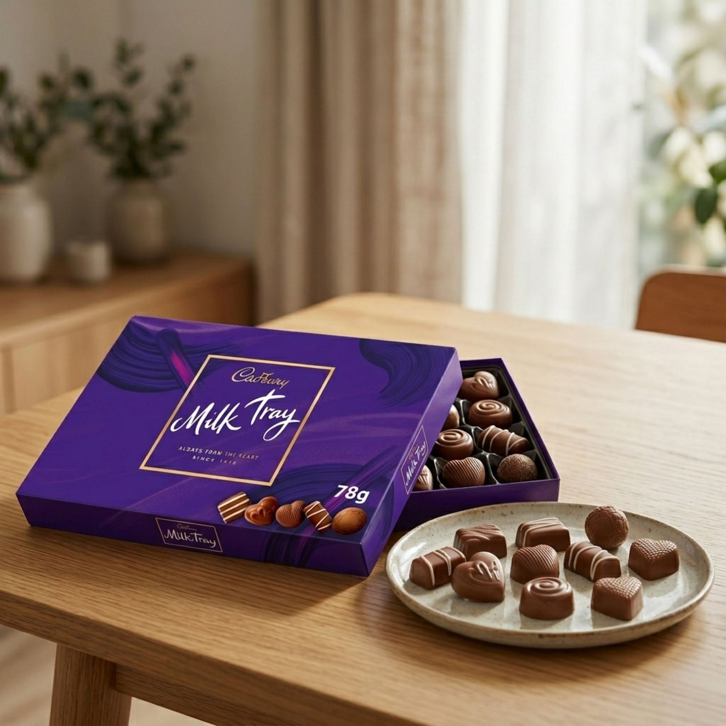 Assorted Cadbury milk chocolates selection box