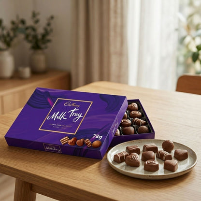 Assorted Cadbury milk chocolates selection box