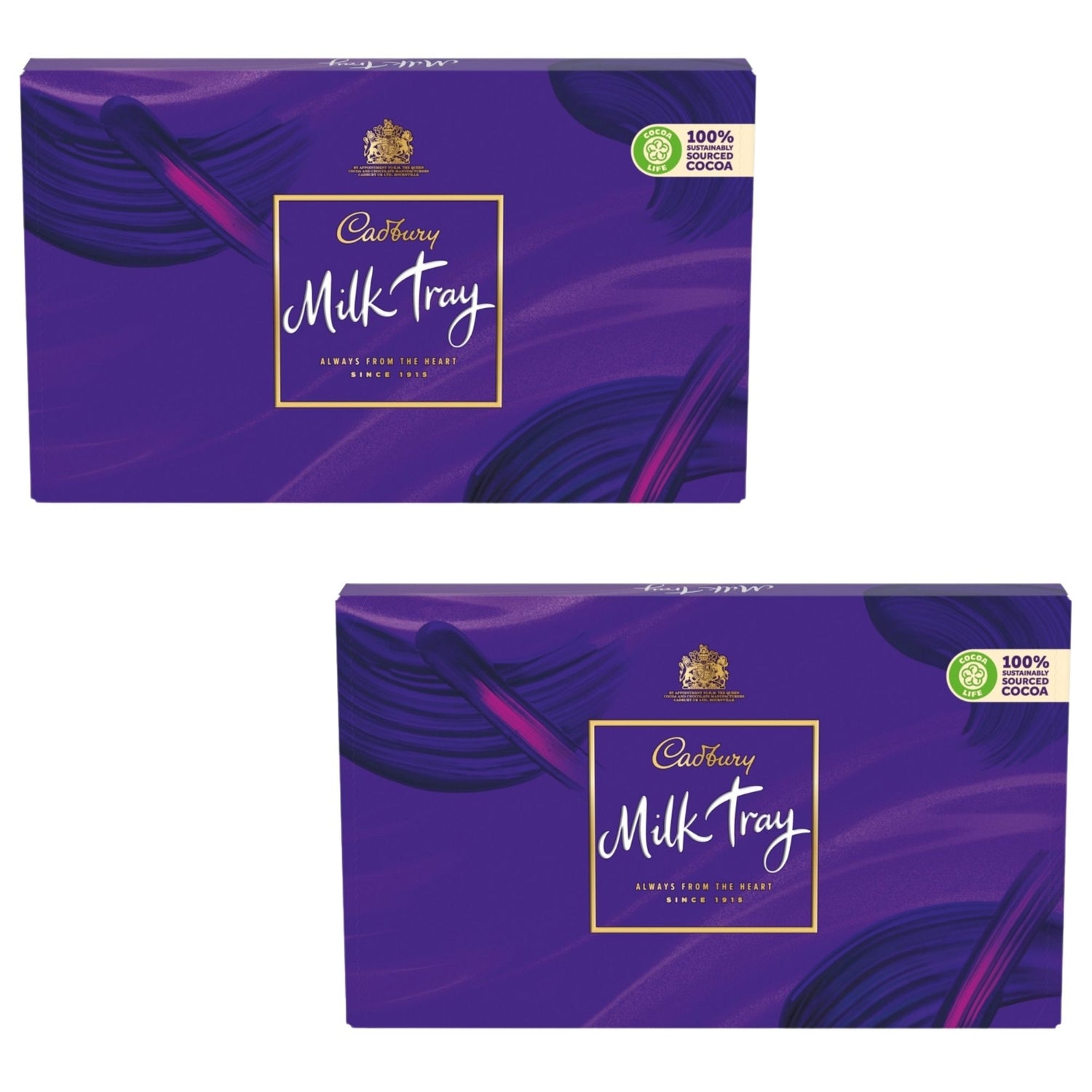 Cadbury Milk Tray 78g 2 pack chocolate gift box