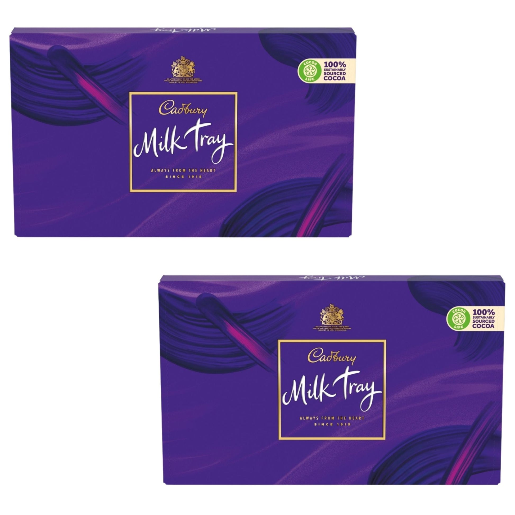 Cadbury Milk Tray 78g 2 pack chocolate gift box