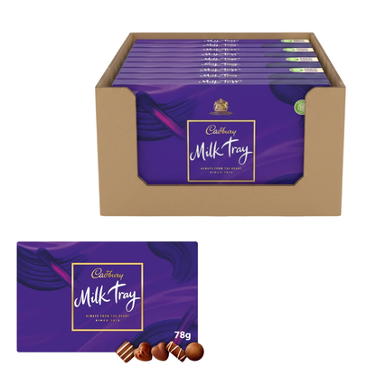 Cadbury Milk Tray Assorted Chocolate Boxes 22 x 78g