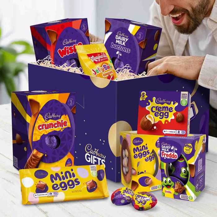 Assorted Cadbury Easter chocolate in one gift hamper