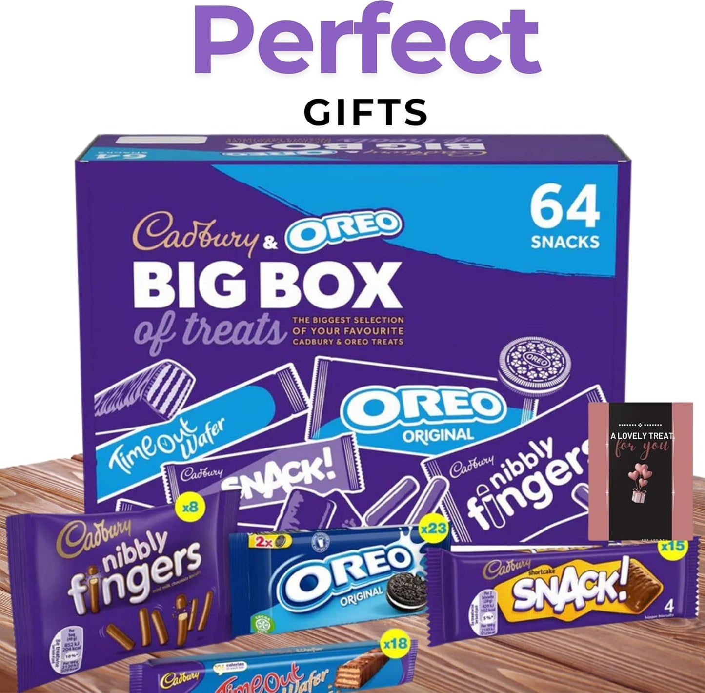 Indulgent Cadbury and Oreo snacks for parties, gifting, or personal enjoyment