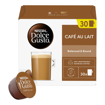 Milky coffee from one pod for large cups