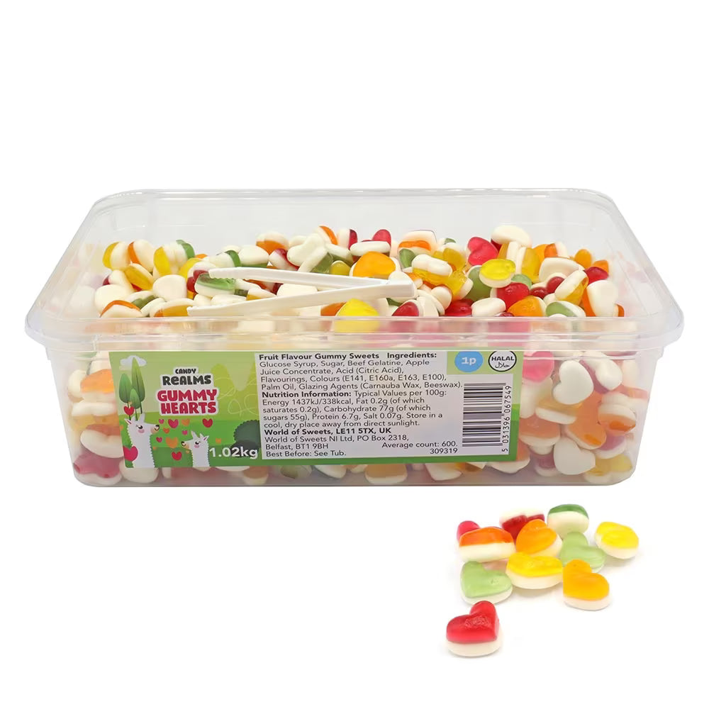 Colourful gummy sweets perfect for candy jars