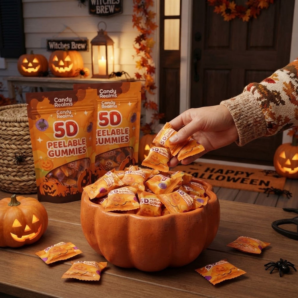 Candy Realms Halloween Gummies 24 Pack