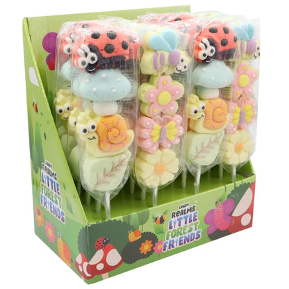 Candy Realms Little Forest Friends 24 x 50g fruit flavoured lollipops