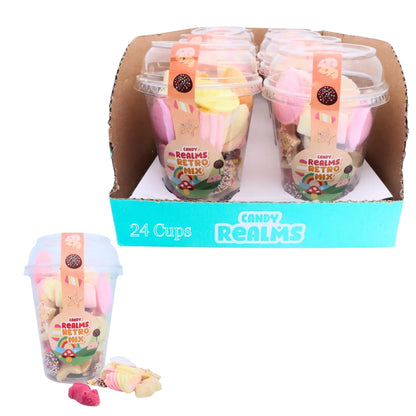Candy Realms Retro Mix sweet cups