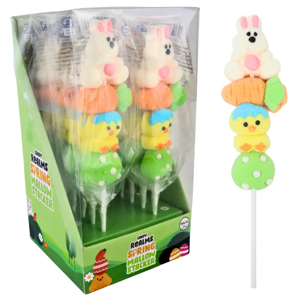 Candy Realms Spring Mallow Stacker 12 x 45g display box