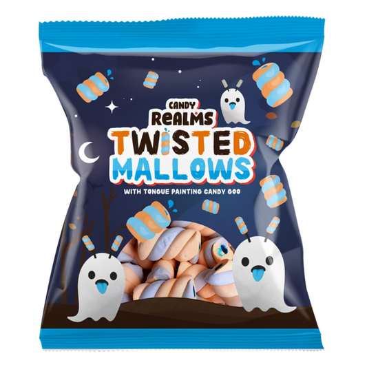 Candy Realms Twisted Mallows 90g strawberry jelly-filled marshmallows