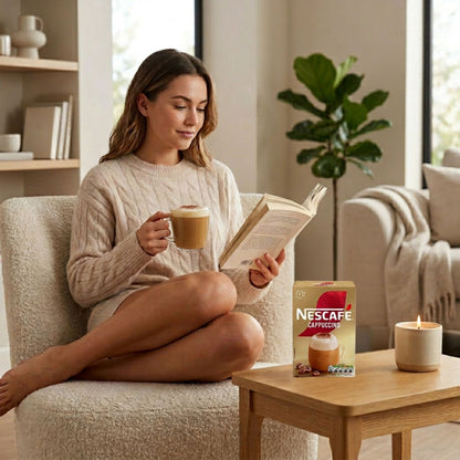 Nescafe cappuccino instant hot drink convenience pack