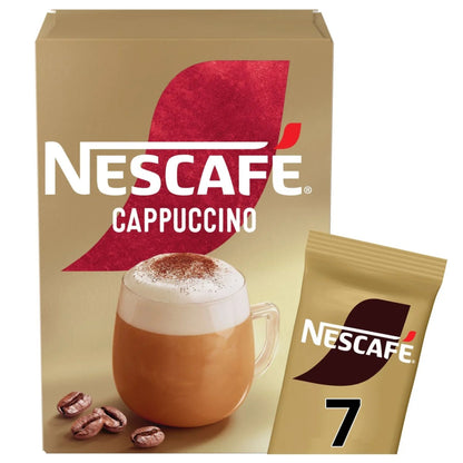 Creamy frothy cappuccino instant coffee drink mix