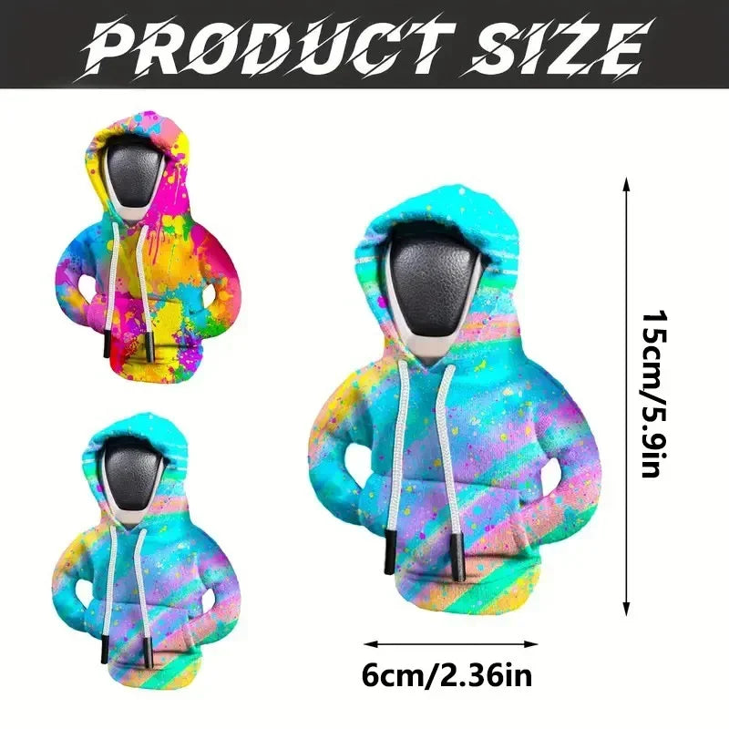 Mini hoodie accessory for car shifters