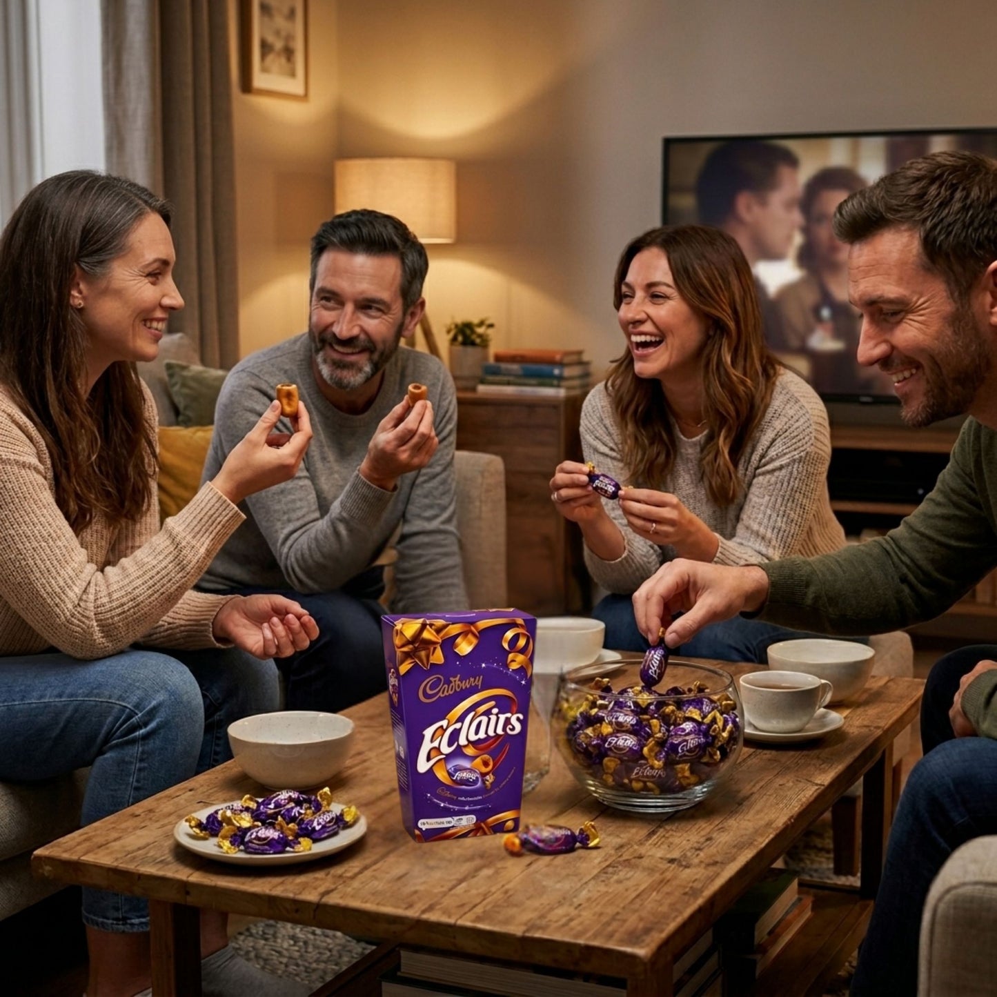 Sharing sweets ideal for parties and gatherings