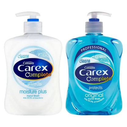 Carex Antibacterial Liquid Hand Wash 6 x 500ml