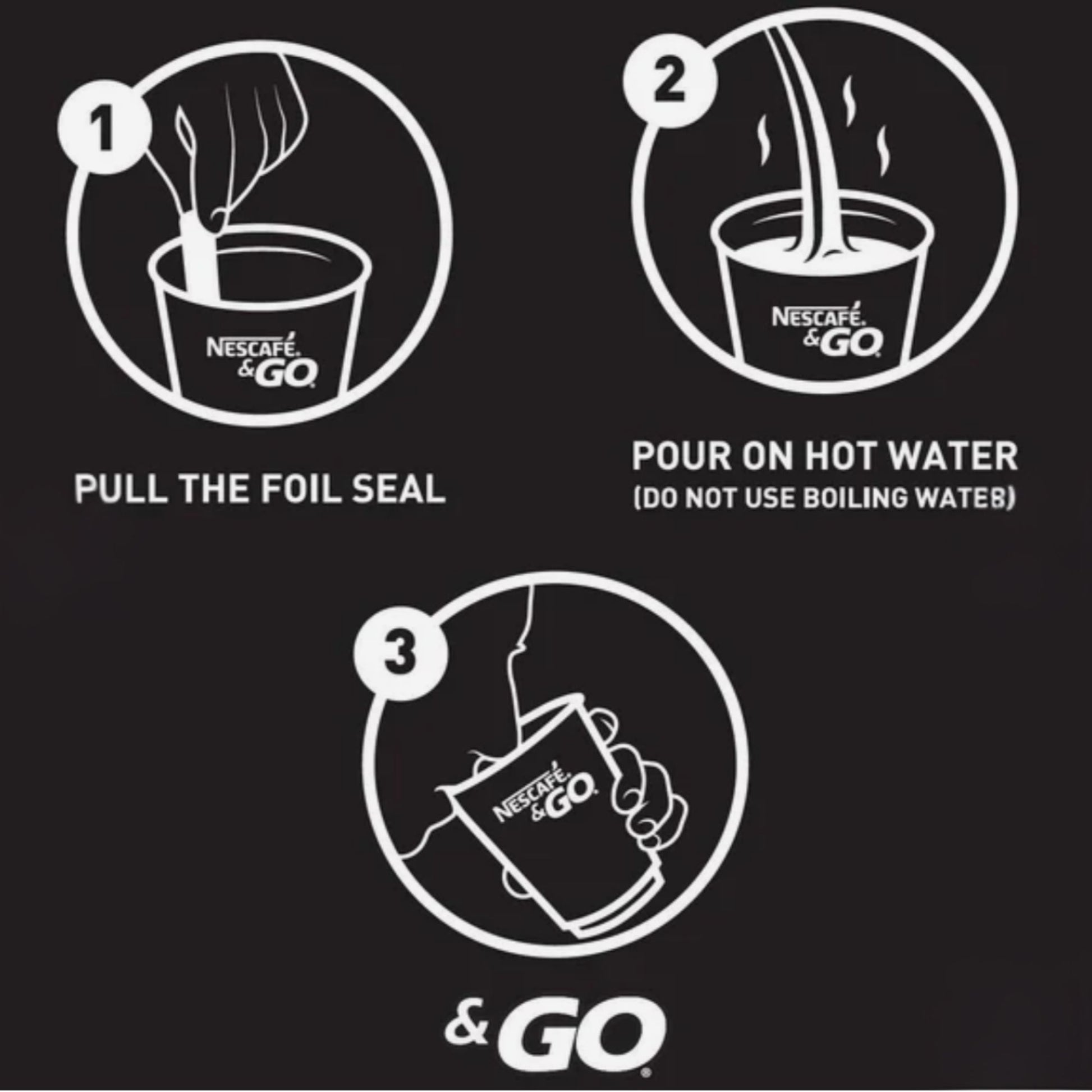 Cadbury Hot Chocolate foil-sealed 12oz cups in bulk case for hospitality