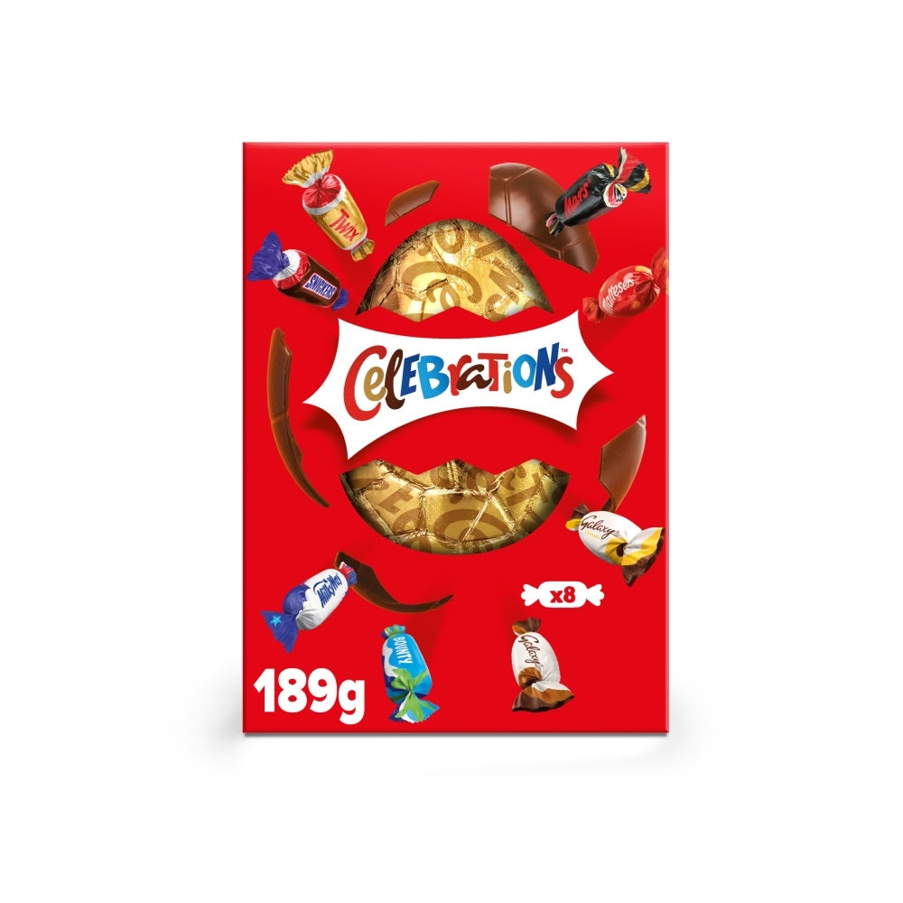 Celebrations Milk Chocolate Large Easter Egg 189g