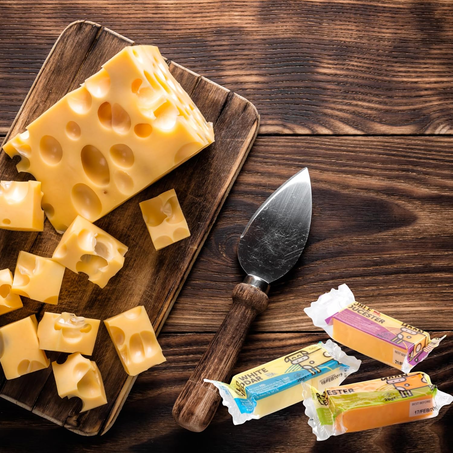 cheese snack pack for baking and wine pairing