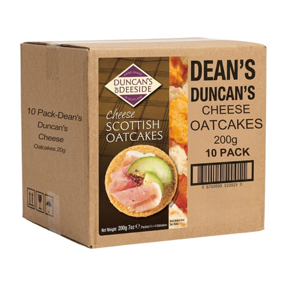 Dean’s Duncan’s Cheese Oatcakes 200g bulk packs
