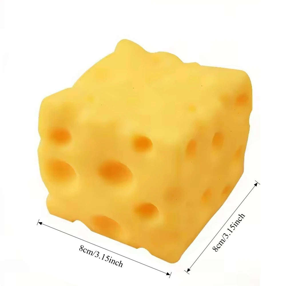 Cheese sensory stress relief toy