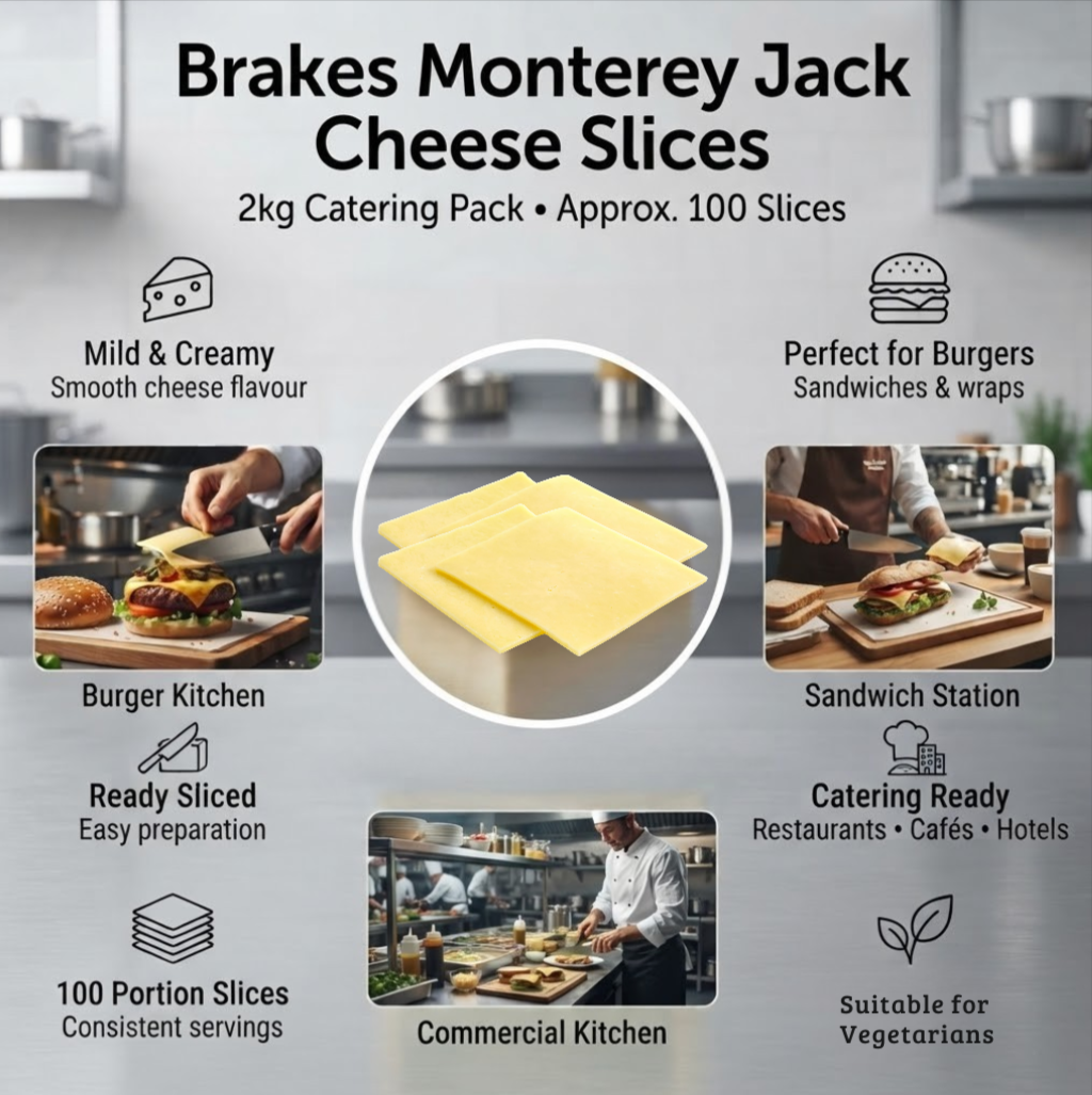 Brakes sliced cheese selection