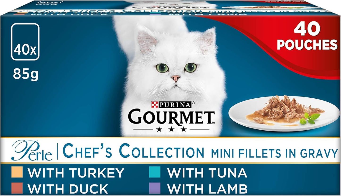 Chef's Collection variety pack of wet food for adult cats