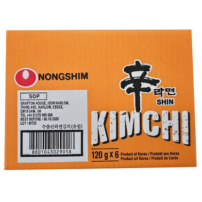 Quick meal spicy kimchi noodle bowl pack