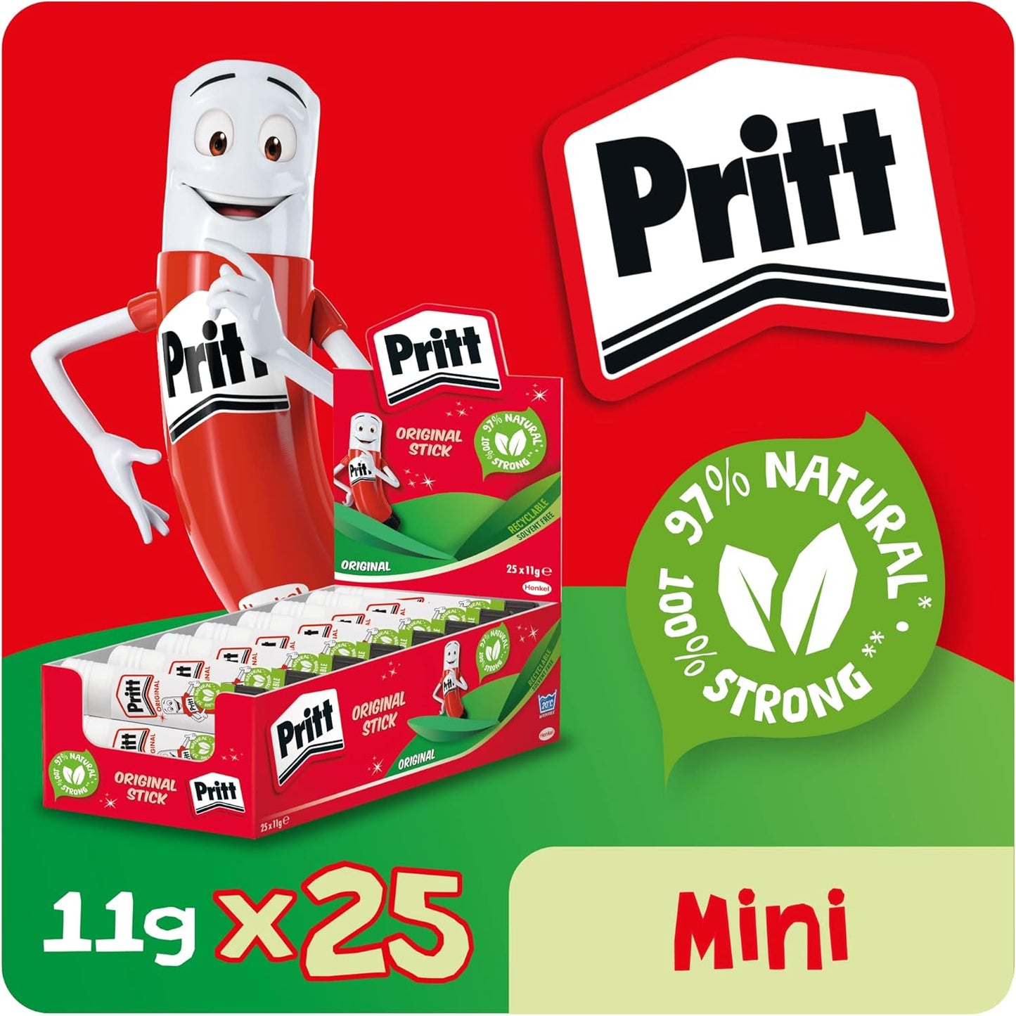 Child-safe non-toxic Pritt glue for lightweight materials
