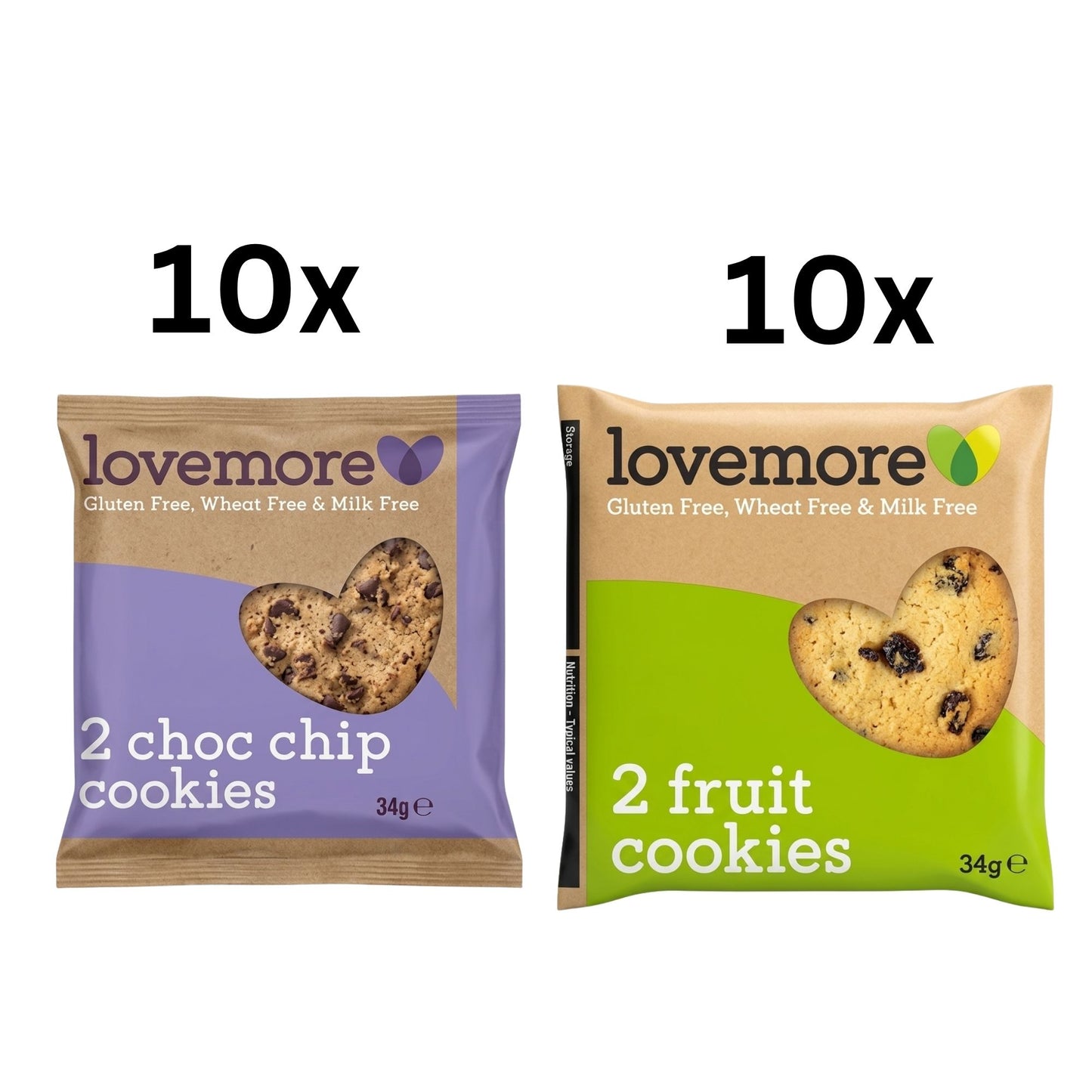 Chocolate chip gluten free cookies with Belgian chocolate