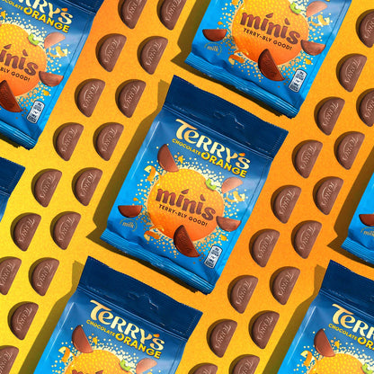 Bite sized milk chocolate with zesty orange flavour