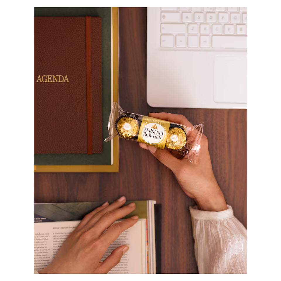 Individually wrapped indulgent chocolate treat