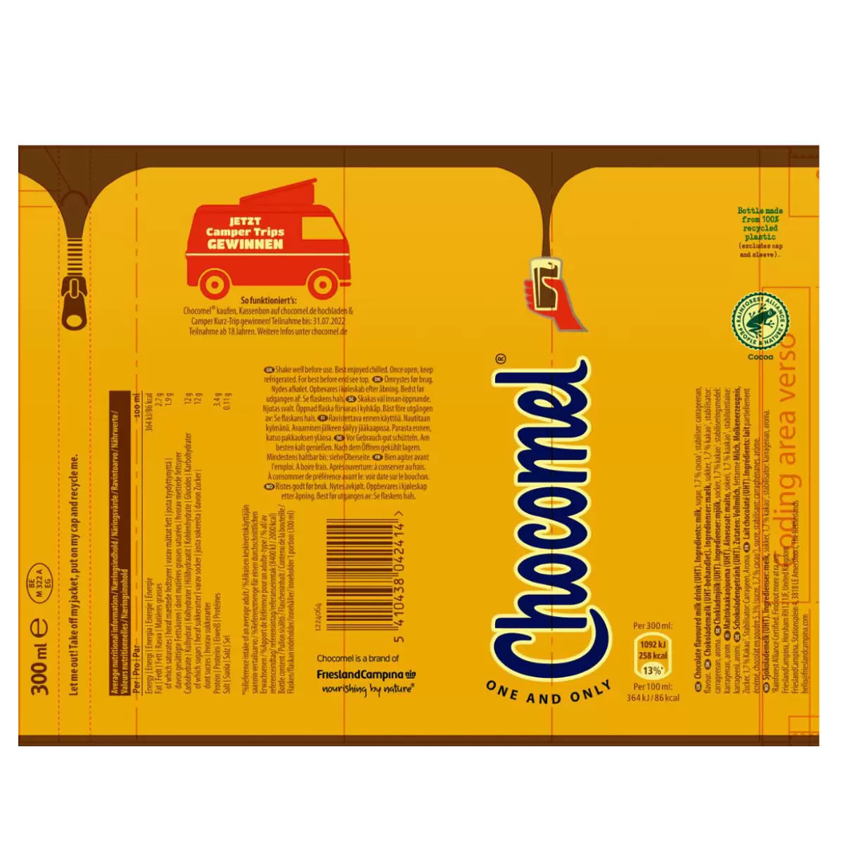 Chocomel Chocolate Milk Drink, box