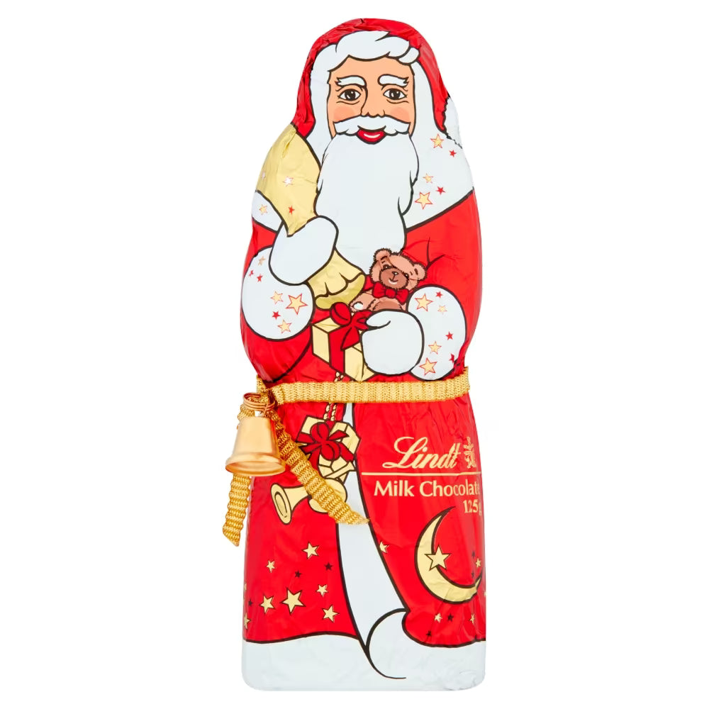 Smooth Swiss milk chocolate Christmas Santa 125g