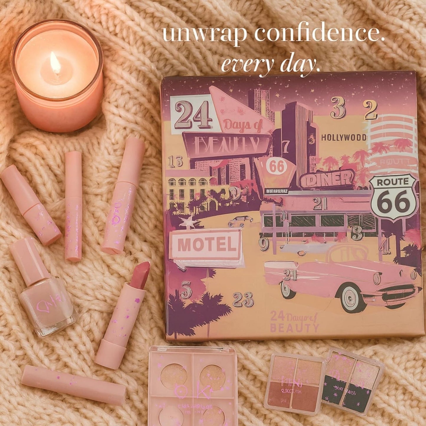 Makeup advent calendar gift set