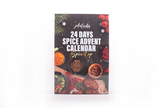 24-day Christmas advent calendar featuring festive spices