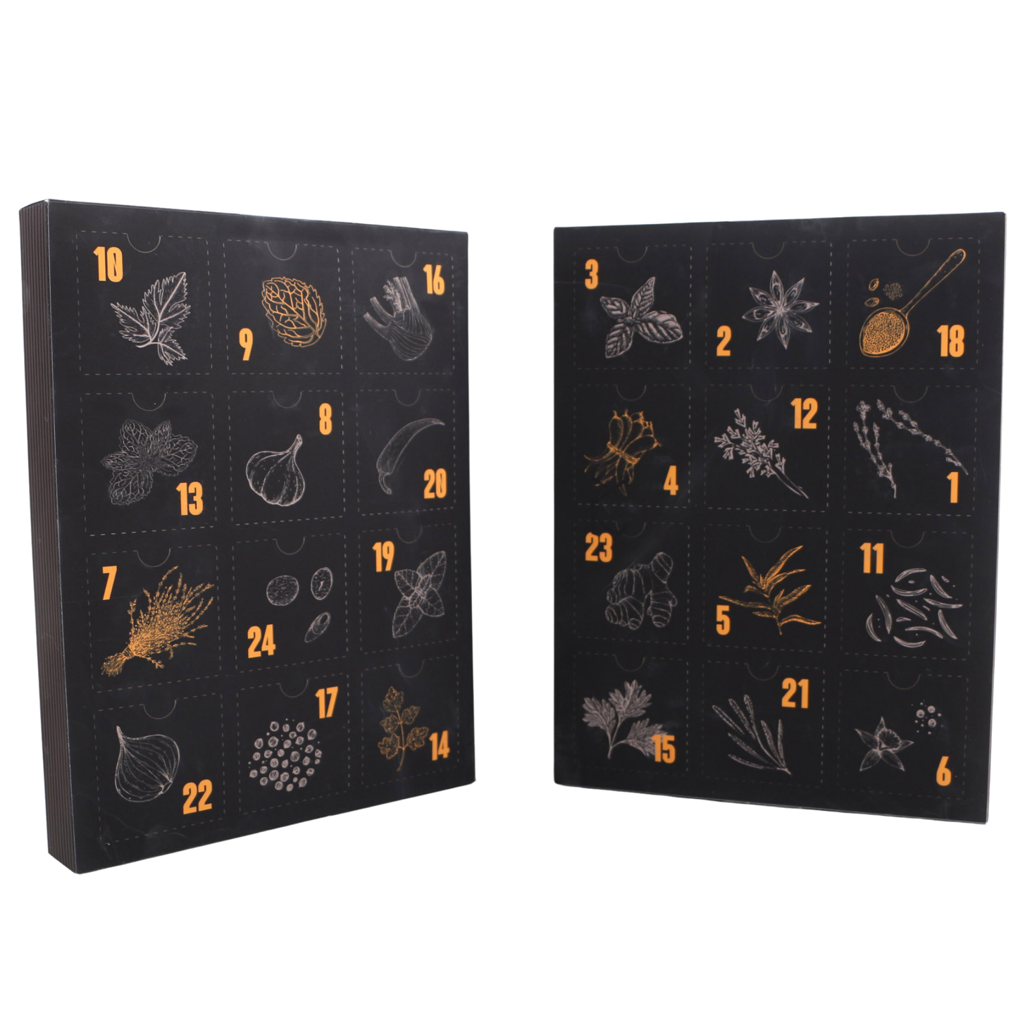 Christmas Spice Advent Calendar Collection for Cooking and Grilling