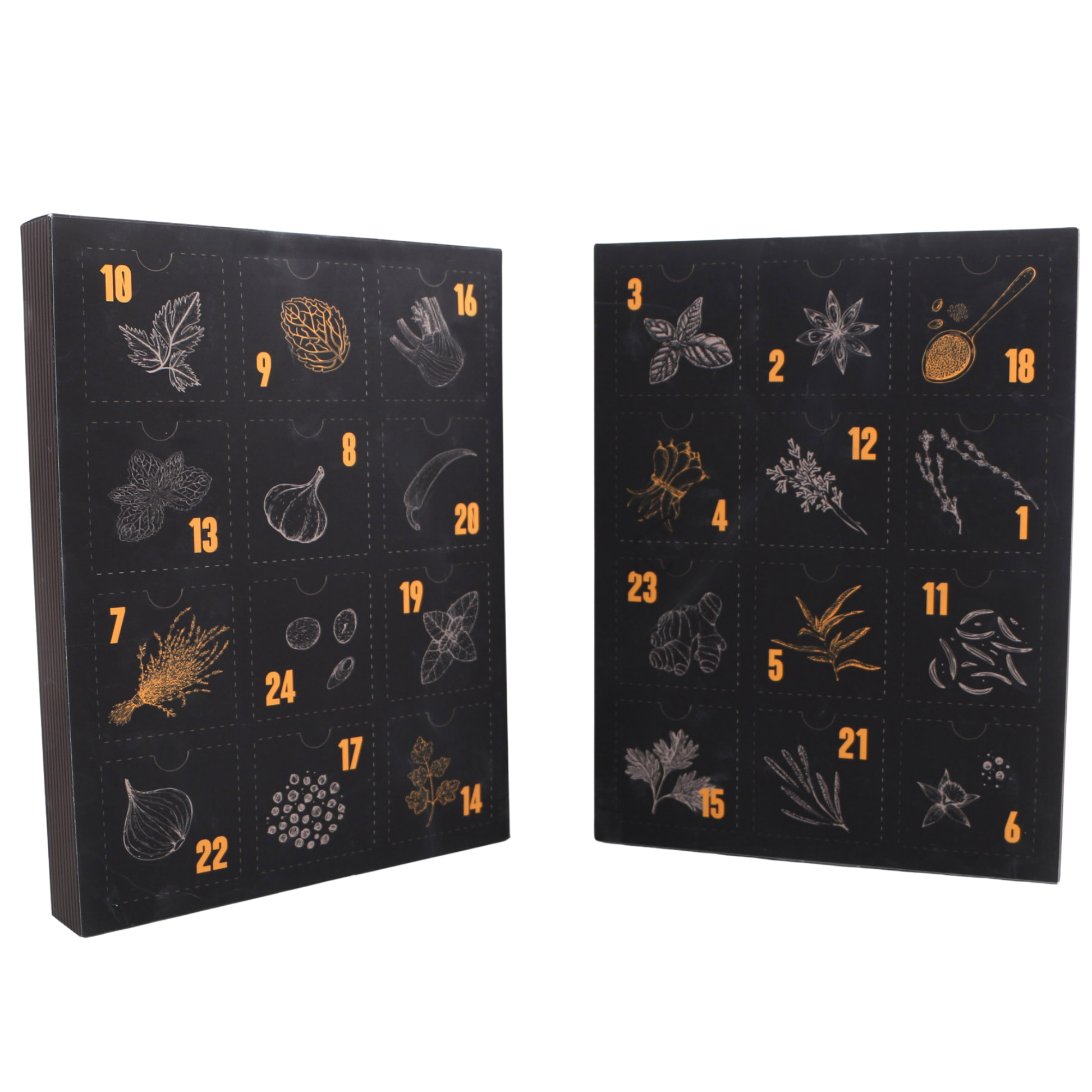 Christmas Spice Advent Calendar Collection for Cooking and Grilling